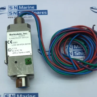 Barksdale 9692X-1CC-3-S0693 Flameproof Switch 400-3000Psi 11A 1/4HP 125/250Vac