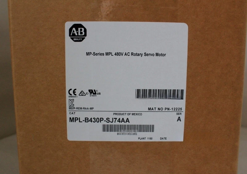 New Sealed Allen-Bradley MPL-B430P-SJ74AA Servo Motor Drives Free Shipping AB