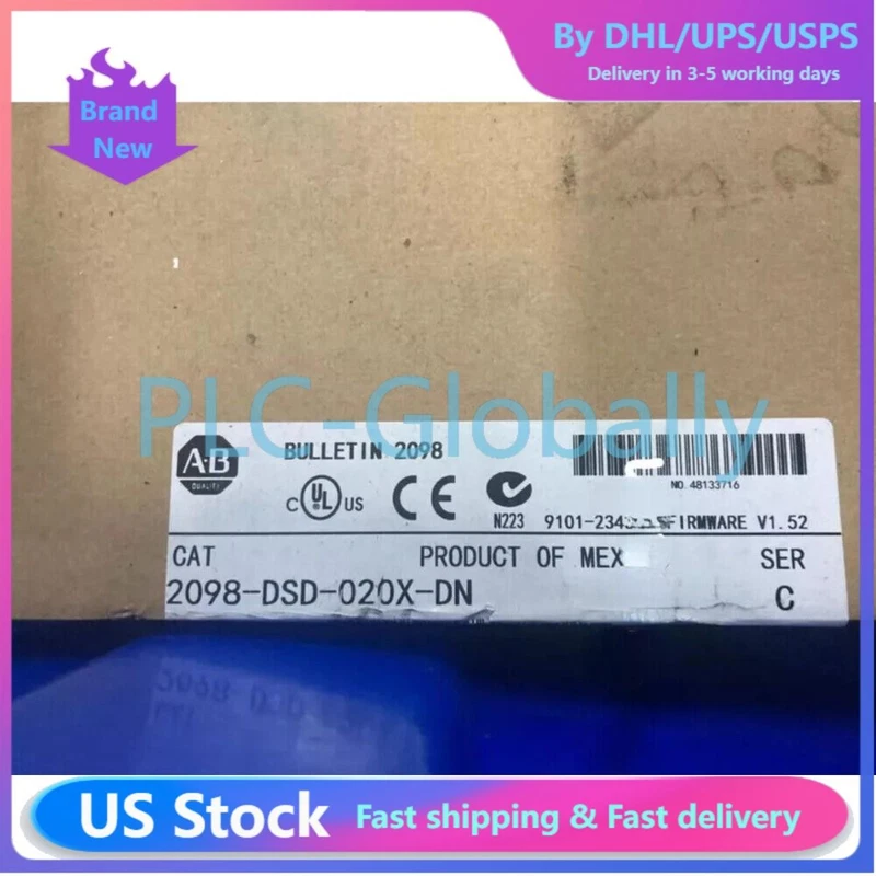 NEW AB 2098-DSD-020X-DN Ultra 3000 Servo Driver Free Shipping 2098DSD020XDN 1 NEW AB 2098-DSD-020X-DN Ultra 3000 Servo Driver Free Shipping 2098DSD020XDN
