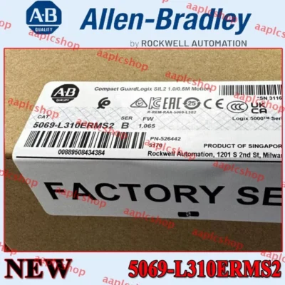 Brand New 5069-L310ERMS2 Series B CompactLogix 5380 Controller Free Shipping