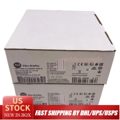 1606-XLE480EP XLE Power Supply 480W 24VDC 20A New AB Factory Seal US Free Tax
