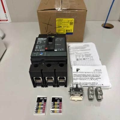 NEW - Square D - JJA36150BSA-CIRCUIT BREAKER-PowerPacT J, 150A, 3 pole, 600VAC
