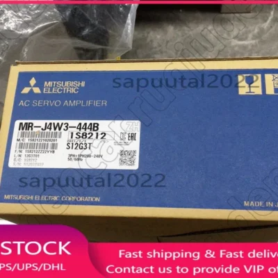New MR-J4W3-444B Servo Drive US Stock MRJ4W3444B Fast Delivery Original Box