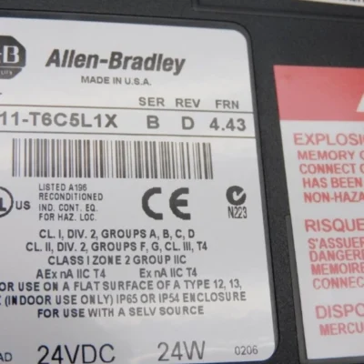 2711-T6C5L1X New Allen-Bradley PanelView 600 2711 T6C5L1X Free Shipping
