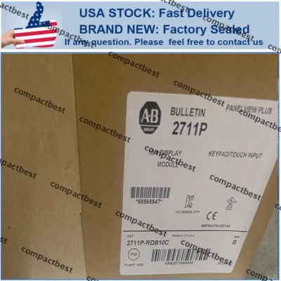 NewAllen-Bradley 2711P-RDB10C AB PanelView Plus Display Module 2711P RDB10C