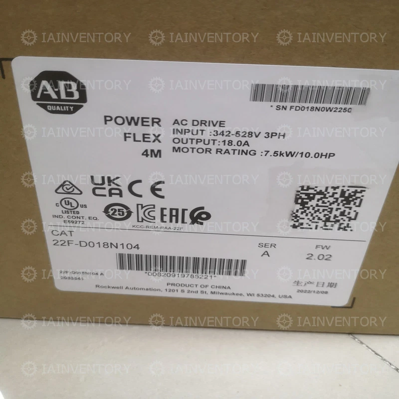 New Allen-Bradley 22F-D018N104 US stock Expedited shipping with warrany 1 New Allen-Bradley 22F-D018N104 US stock Expedited shipping with warrany