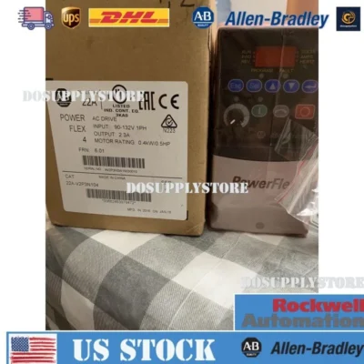 Allen-Bradley 22A-V2P3N104 PowerFlex. New IN Box PLC 22AV2P3N104 US Free Tax