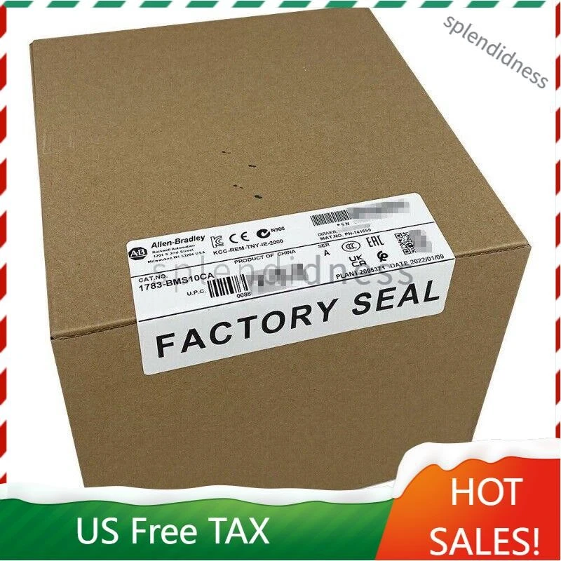 1783-BMS10CA Allen-Bradley Stratix 5700 Ethernet Switch 10 Ports US Free Tax 1 1783-BMS10CA Allen-Bradley Stratix 5700 Ethernet Switch 10 Ports US Free Tax