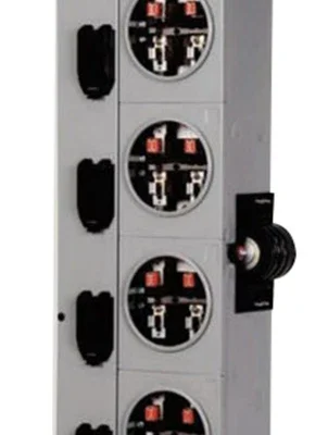 Siemens WMM41125RJB 4-Gang 1200A 125 Amp RINGLESS BYPASS Power Mod Meter Base