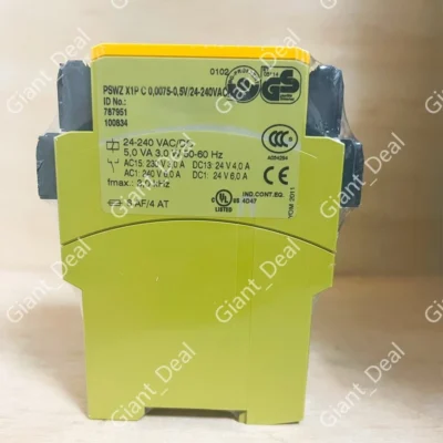 For Pilz PSWZ X1P 787951 Safety Relay 1/2-Channel 0,0075/24-240VACDC 2n/o 1n/c