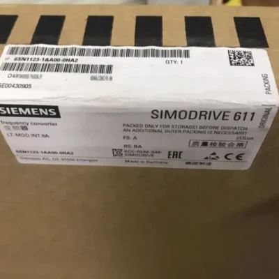 6SN1123-1AA00-0HA2 NEW SIEMENS 6SN1 123-1AA00-0HA2 SIMODRIVE 611 POWER MODULE