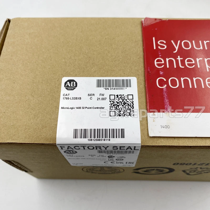 AB 1766-L32BXB Allen-Bradley MicroLogix 1400 32Point Controller NEW Sealed TX 1 AB 1766-L32BXB Allen-Bradley MicroLogix 1400 32Point Controller NEW Sealed TX
