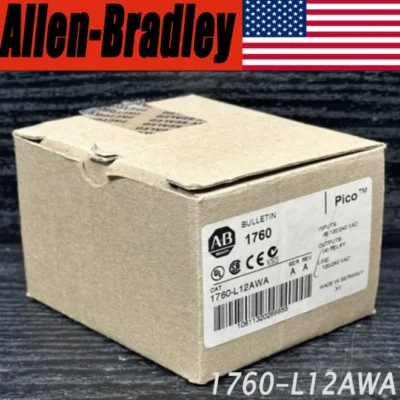 NEW Unopened AB 1760-L12AWA Ser A Pico Programmable Controller AC PLC US