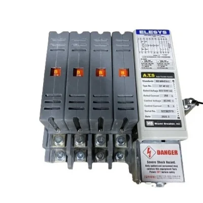 XFF36630MV MIAMI BREAKER AUTO TRANSFER SWITCH 3P 630A 600V 50/60HZ AC240V NEW