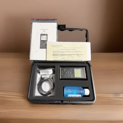 New Dakota Ultrasonics ZX-3 Ultrasonic Wall Thickness Gauge T-102-2000 Probe