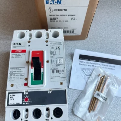 NEW Eaton JGE3200FAG Molded Case Circuit Breaker JG 3P 200A 600V 50/60Hz 3Ph
