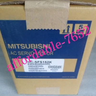 New Mitsubishi HC-SFS152K AC Servo Motor DHL or FedEx Expedited Shipping