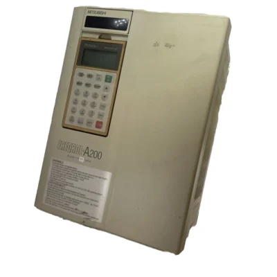 Mitsubishi FR-A220E-5.5K-TF 10HP Freqrol A200 Inverter Drive FR-A220E-5.5KTF