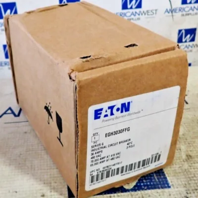 NEW - Eaton EGH3030FFG 30 Amp 480 VAC 3 Pole EG-Frame Type EG Circuit Breaker