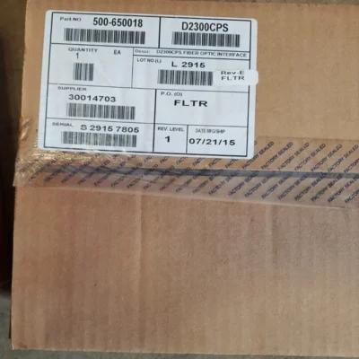*New* Siemens D2300CPS Multi-Mode Fiberoptics Repeater 500-650018 FLTR REV-E