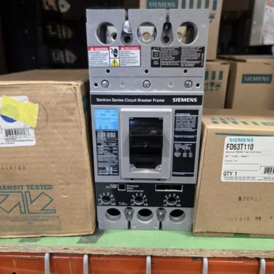 ITE Siemens FD63F250 circuit breaker & FD63T110 110amp trip unit NEW FXD63B110
