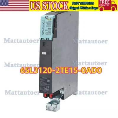 New Siemens 6SL3120-2TE15-0AD0 6SL3 120-2TE15-0AD0 S120 DOUBLE MOTOR MODULE