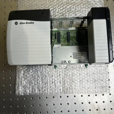 ALLEN BRADLEY 1756-PB72 /C ControlLogix AC POWER SUPPLY W/ 1756-A4 /B CHASSIS