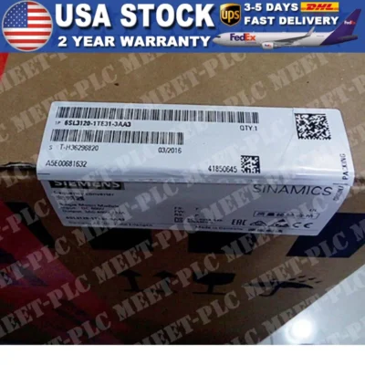 New Siemens 6SL3120-1TE31-3AA3 SINGLE MOTOR MODULE 6SL3 120-1TE31-3AA3 S120