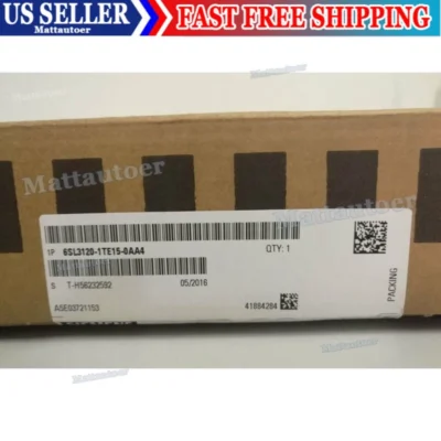New SIEMENS 6SL3120-1TE15-0AA4 S120 Single Motor Module Expedited Shipping