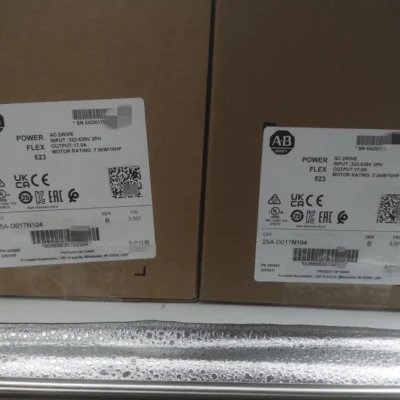 AB 25A-D017N104 /B PowerFlex 523 AC Drive 7.5kW 10Hp New Factory Sealed 1PCS