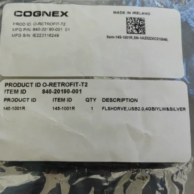 Cognex Security Dongle 145-1001R O-RETROFIT-T2 for Machine Vision