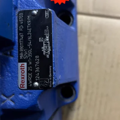 Rexroth Proportional Valve 4WRDE 25 W1-350L-54/6L24ETK9/M High Precision Control