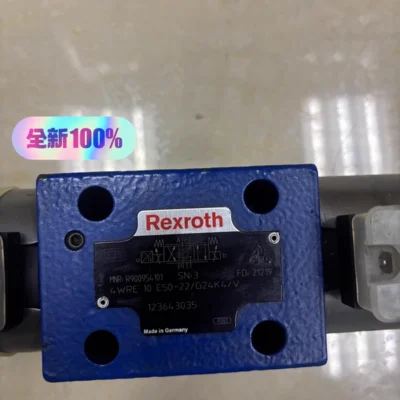 Rexroth Proportional Valve 4WRE10E50-22/G24K4/V - Precision Hydraulic Control