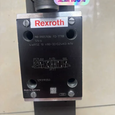 Rexroth Servo Valve 4WRSE10V80-32/G24K0/A1V High Performance Hydraulic Valve