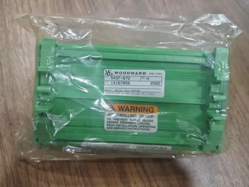 WOODWARD Controller 5437-672 - Industrial Automation Control Unit 1 WOODWARD Controller 5437-672 - Industrial Automation Control Unit