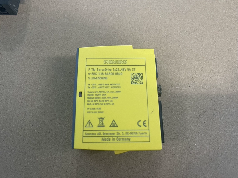 SIEMENS Digital Module 6BK1136-6AB00-0BU0 for Automation 1 6BK1136-6AB00-0BU0