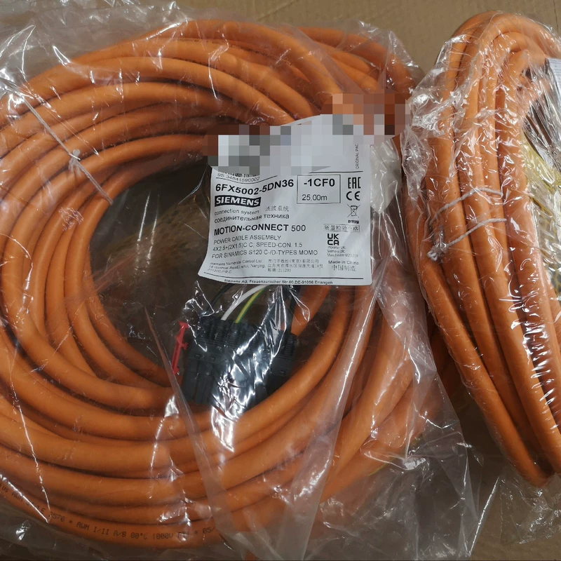 Siemens Servo Motor Power Cable 6FX5002-5DN36-1CF0 Top Performance 1 6FX5002-5DN36-1CF0