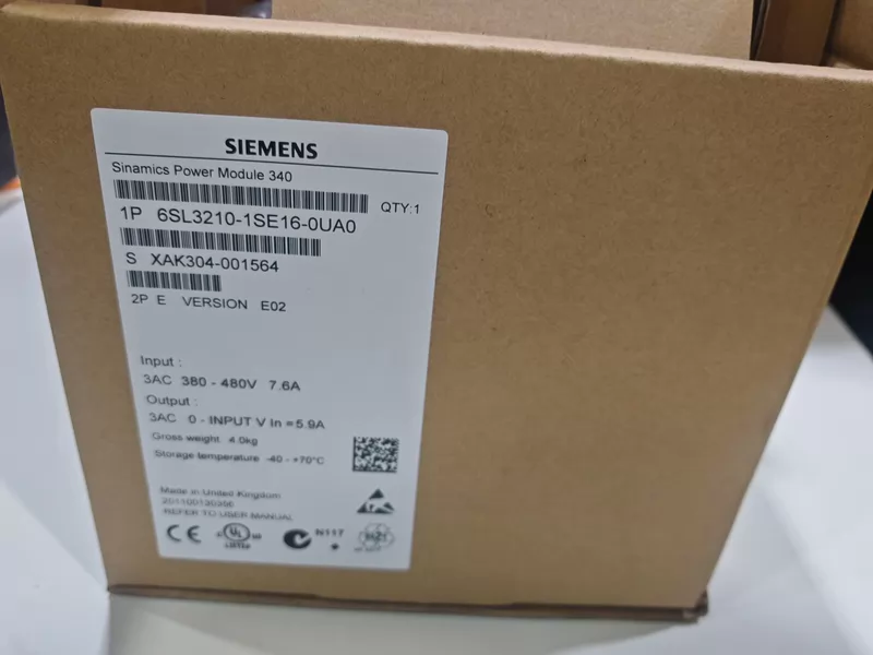 Siemens 6SL3210-1SE16-0UA0 Frequency Inverter - Variable Speed Drive 1 Siemens 6SL3210-1SE16-0UA0 Frequency Inverter - Variable Speed Drive