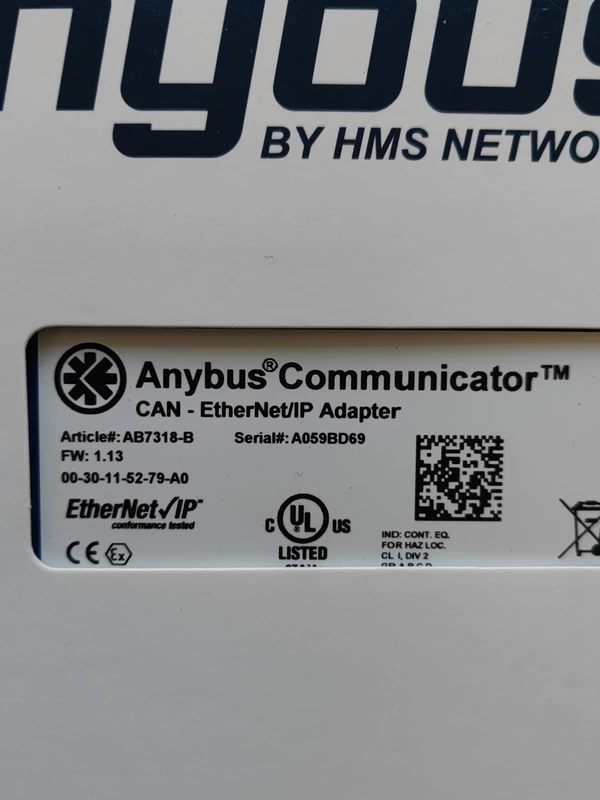 Anybus Gateway Module AB7318-B - Network Protocol Converter Device 1 Anybus Gateway Module AB7318-B - Network Protocol Converter Device