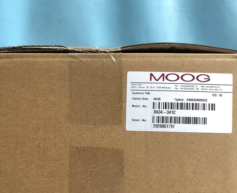 MOOG Servo Valve Model D634-341C - Precision Control Valve 1 D634-341C