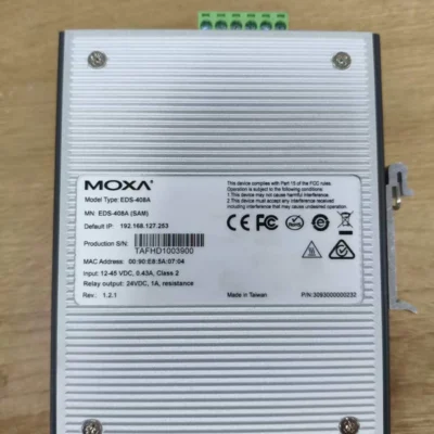 MOXA EDS-408A(SAM) Industrial Ethernet Switch - Robust Network Solution