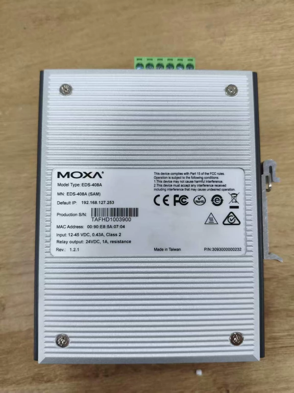 MOXA EDS-408A(SAM) Industrial Ethernet Switch - Robust Network Solution 1 MOXA EDS-408A(SAM) Industrial Ethernet Switch - Robust Network Solution