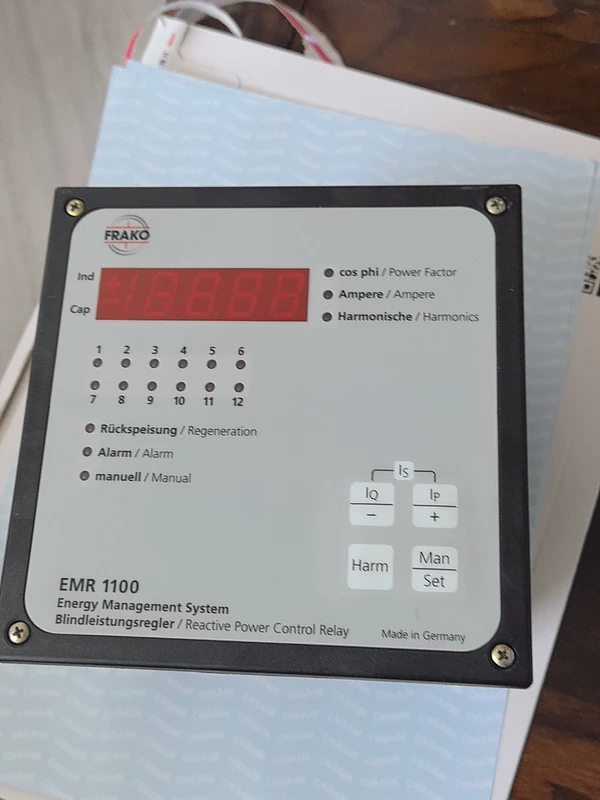Frako EMR 1100 S Power Factor Controller for Energy Saving 1 EMR 1100 S