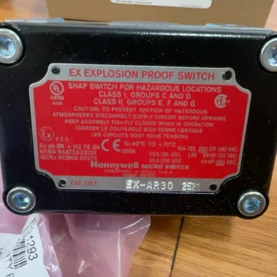 Honeywell Limit Switch EX-AR30 - Durable Position Detection Device