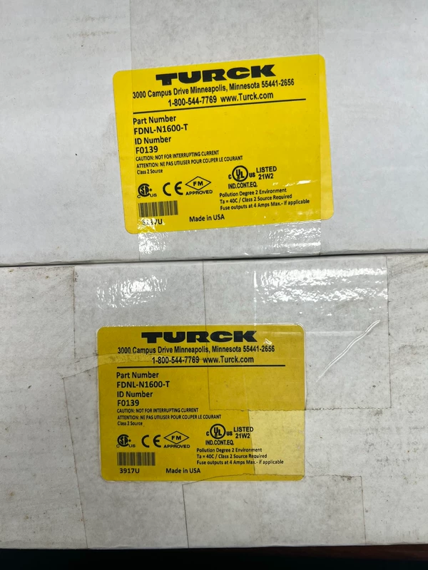 TURCK FDNL-N1600-T Communication Module for Industrial Use 1 FDNL-N1600-T