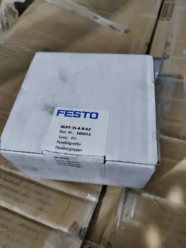FESTO Parallel Pneumatic Gripper HGPT-35-A-B-G2 for Handling