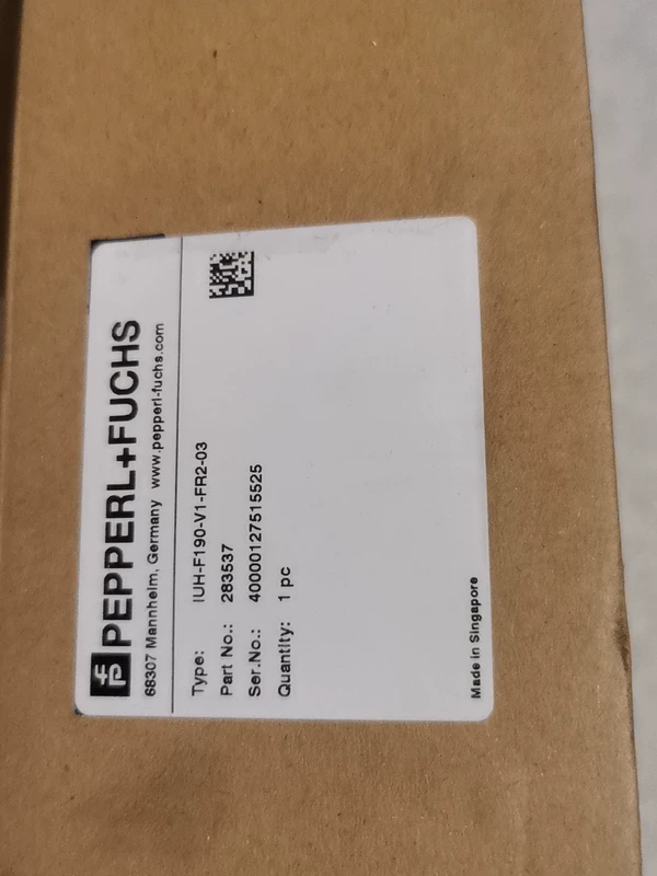 Pepperl+Fuchs Ultrasonic Sensor IUH-F190-V1-FR2-03 High Precision 1 IUH-F190-V1-FR2-03