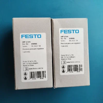 Festo Pressure Regulator LRP-1/4-4 159501 - Industrial Air Pressure Control Valve