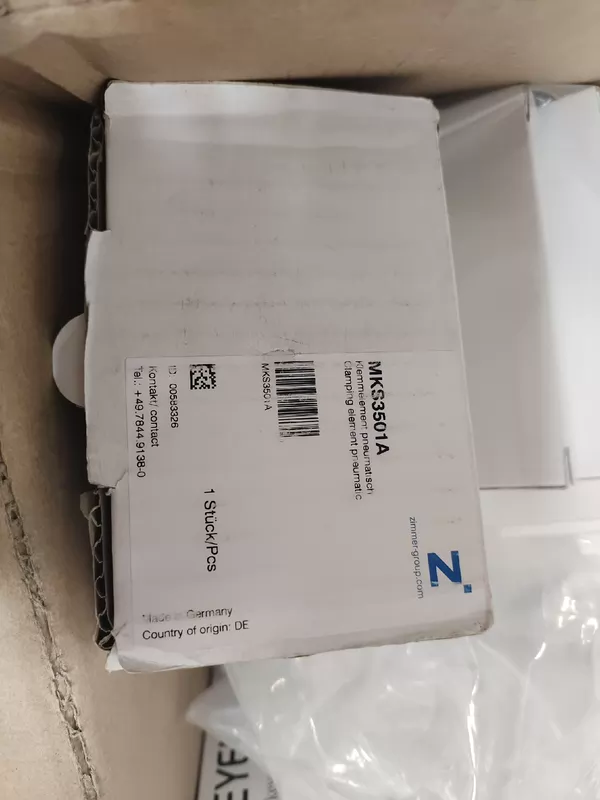 ZIMMER Pneumatic Clamp MKS3501A - Industrial Automation Gripping Tool 1 ZIMMER Pneumatic Clamp MKS3501A - Industrial Automation Gripping Tool