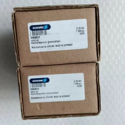 Schunk Pneumatic Gripper Cylinder MPG 40 - Industrial Automation Actuator